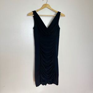 CLEARANCE! Black WHBM Ruched LBD Size 2